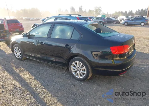 2012 Volkswagen Jetta 2.5L Se from USA, damaged, VIN 3VWDP7AJ7CM300677